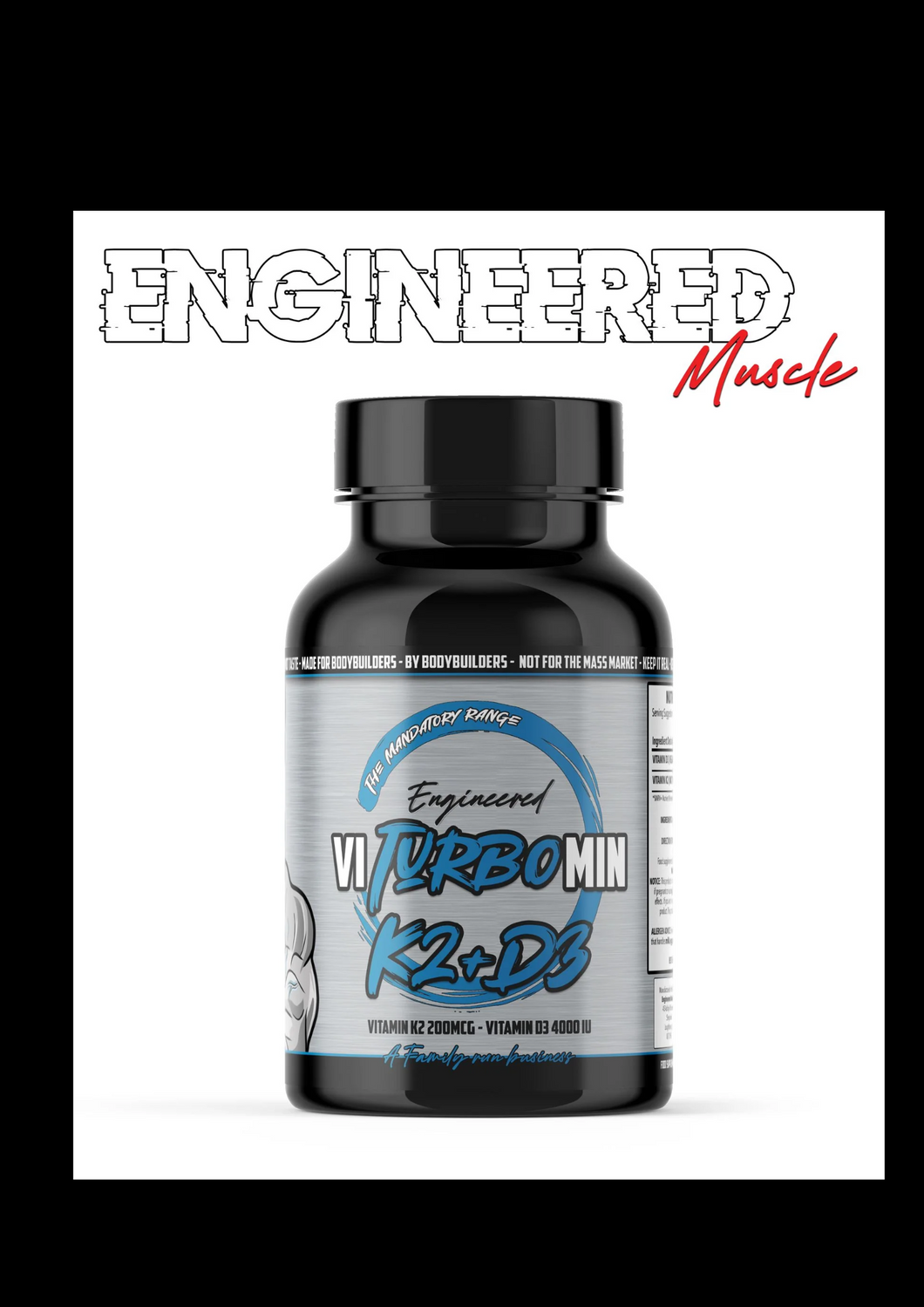 Engineered Muscle- VITURBOMIN K2+D3